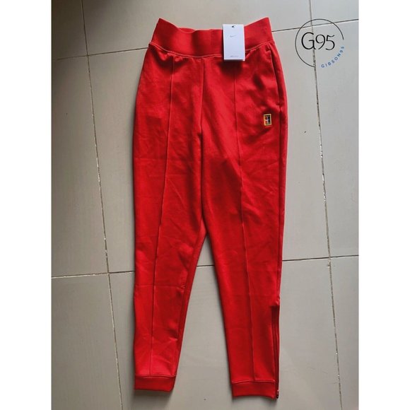 NWT $135 Nike Women'S XS Tennis Pants XS Heritage Knit DA4722-657 - Picture 2 of 9